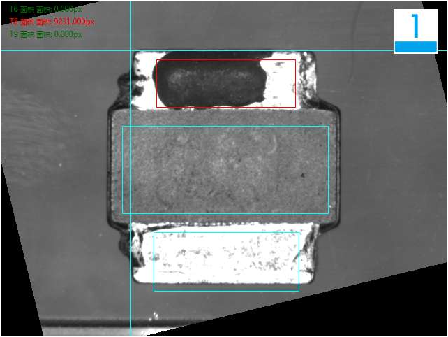 CD電感電子元器件采用自動化檢測設備檢測外觀方案